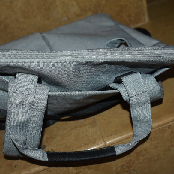 Bugatti Henry REBORN Backpack 3 In 1 Bag purse Tote Unisex Mens Womens Gray Grey - Picture 9 of 16